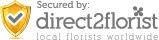 Checkout securely with Direct2Florist